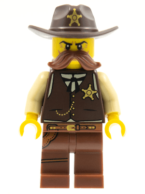 LEGO Sheriff Series 13 (Minifigure Only without Stand and Accessories) (col196) Collectible Minifigures Minifigure
