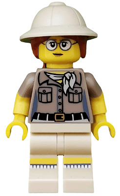 LEGO Paleontologist Series 13 (Minifigure Only without Stand and Accessories) (col200) Collectible Minifigures Minifigure