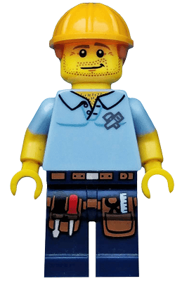 LEGO Carpenter Series 13 (Minifigure Only without Stand and Accessories) (col203) Collectible Minifigures Minifigure