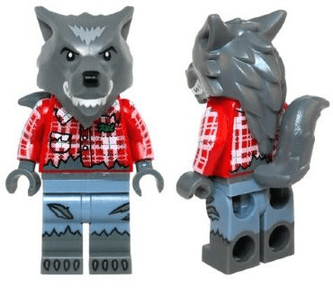 LEGO Wolf Guy Series 14 (Minifigure Only without Stand and Accessories) (col211) Collectible Minifigures Minifigure
