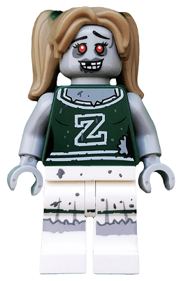 LEGO Zombie Cheerleader Series 14 (Minifigure Only without Stand and Accessories) (col218) Collectible Minifigures Minifigure