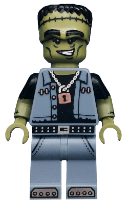 LEGO Monster Rocker Series 14 (Minifigure Only without Stand and Accessories) (col222) Collectible Minifigures Minifigure