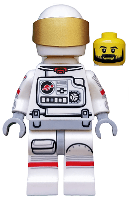 LEGO Astronaut Series 15 (Minifigure Only without Stand and Accessories) (col229) Collectible Minifigures Minifigure