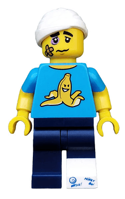 LEGO Clumsy Guy Series 15 (Minifigure Only without Stand and Accessories) (col231) Collectible Minifigures Minifigure