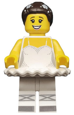 LEGO Ballerina Series 15 (Minifigure Only without Stand and Accessories) (col237) minifigure