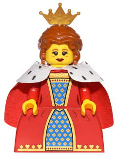 LEGO Queen Series 15 (Minifigure Only without Stand and Accessories) (col243) minifigure