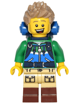 LEGO Hiker Series 16 (Minifigure Only without Stand and Accessories) (col249) minifigure
