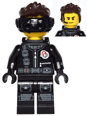 LEGO Spy Series 16 (Minifigure Only without Stand and Accessories) (col257) Collectible Minifigures Minifigure