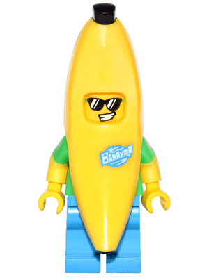 LEGO Banana Guy Series 16 (Minifigure Only without Stand and Accessories) (col258) Collectible Minifigures Minifigure