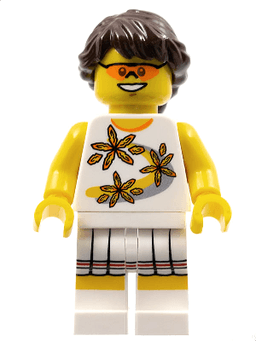 LEGO Tennis Player (col269) minifigure