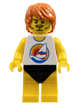 LEGO Windsurfer (col271a) minifigure