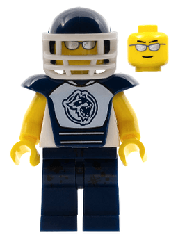 LEGO Football / Hockey Player (col272) minifigure