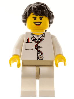 LEGO Doctor (col284) minifigure