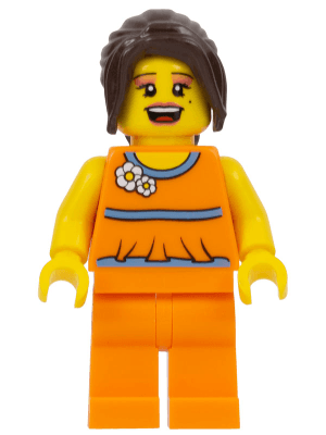 LEGO Singer Female (col285) Collectible Minifigures Minifigure