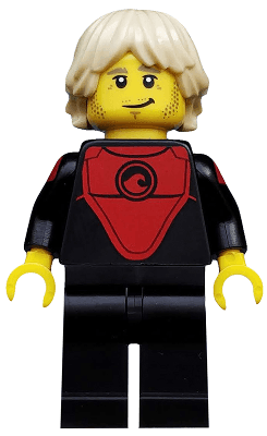 LEGO Pro Surfer Series 17 (Minifigure Only without Stand and Accessories) (col286) Collectible Minifigures Minifigure