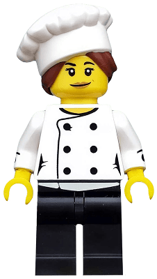 LEGO Gourmet Chef Series 17 (Minifigure Only without Stand and Accessories) (col288) minifigure