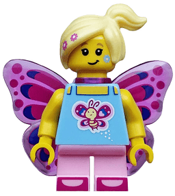 LEGO Butterfly Girl Series 17 (Minifigure Only without Stand and Accessories) (col292) minifigure