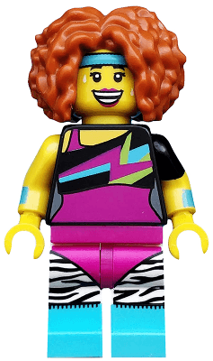LEGO Dance Instructor Series 17 (Minifigure Only without Stand and Accessories) (col299) minifigure