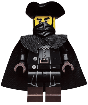 LEGO The Mystery Man (Highwayman) Series 17 (Minifigure Only without Stand and Ac (col301) Collectible Minifigures Minifigure