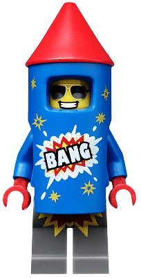LEGO Firework Guy Series 18 (Minifigure Only without Stand and Accessories) (col316) minifigure