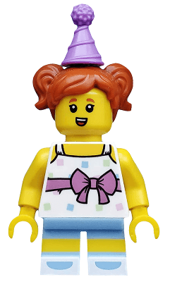 LEGO Birthday Party Girl Series 18 (Minifigure Only without Stand and Accessories) (col317) minifigure
