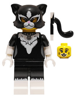 LEGO Cat Costume Girl Series 18 (Minifigure Only without Stand and Accessories) (col323) minifigure