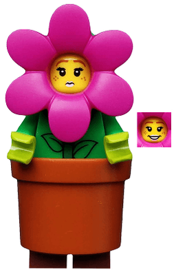LEGO Flowerpot Girl Series 18 (Minifigure Only without Stand and Accessories) (col325) minifigure