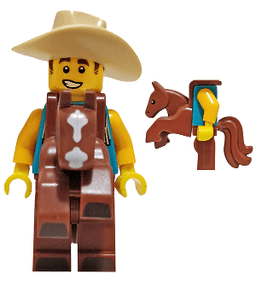 LEGO Cowboy Costume Guy Series 18 (Minifigure Only without Stand and Accessories) (col326) minifigure