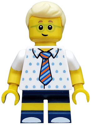 LEGO Birthday Party Boy Series 18 (Minifigure Only without Stand and Accessories) (col327) Collectible Minifigures Minifigure