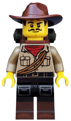 LEGO Jungle Explorer Series 19 (Minifigure Only without Stand and Accessories) (col348) Collectible Minifigures Minifigure