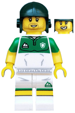 LEGO Rugby Player Series 19 (Minifigure Only without Stand and Accessories) (col354) minifigure