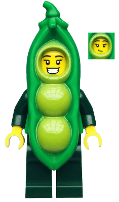 LEGO Peapod Costume Girl Series 20 (Minifigure Only without Stand and Accessories (col360) Collectible Minifigures Minifigure