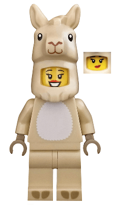 LEGO Llama Costume Girl Series 20 (Minifigure Only without Stand and Accessories) (col364) Collectible Minifigures Minifigure