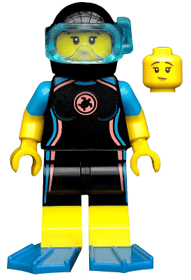 LEGO Sea Rescuer Series 20 (Minifigure Only without Stand and Accessories) (col369) Collectible Minifigures Minifigure