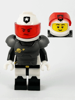 LEGO Space Police Guy Series 21 (Minifigure Only without Stand and Accessories) (col383) Collectible Minifigures Minifigure