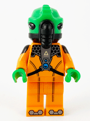LEGO Alien Series 21 (Minifigure Only without Stand and Accessories) (col384) Collectible Minifigures Minifigure