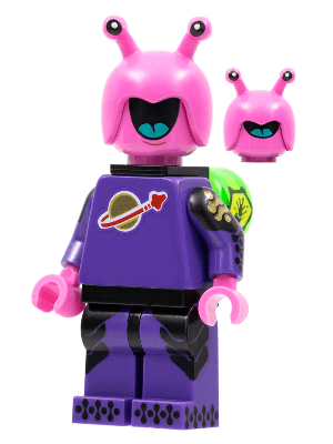 LEGO Space Creature Series 22 (Minifigure Only without Stand and Accessories) (col396) Collectible Minifigures Minifigure