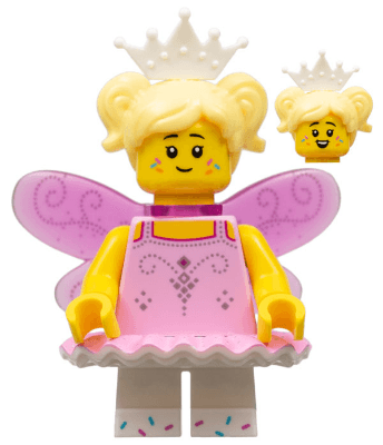 LEGO Sugar Fairy Series 23 (Minifigure Only without Stand and Accessories) (col399) Collectible Minifigures Minifigure
