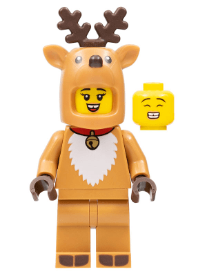 LEGO Reindeer Costume Series 23 (Minifigure Only without Stand and Accessories) (col401) Collectible Minifigures Minifigure