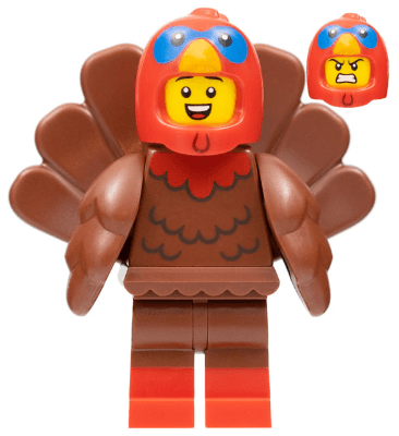 LEGO Turkey Costume Series 23 (Minifigure Only without Stand and Accessories) (col406) Collectible Minifigures Minifigure