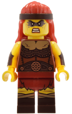 LEGO Fierce Barbarian Series 25 (Minifigure Only without Stand and Accessories) (col434) Collectible Minifigures Minifigure