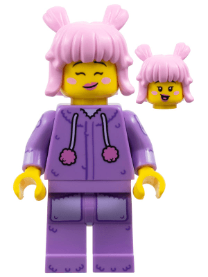 LEGO Plush Toy Collector Series 27 (Minifigure Only without Stand and Accessories (col453) Collectible Minifigures Minifigure