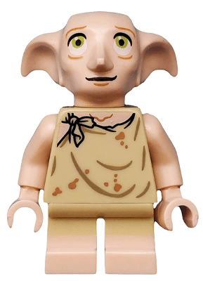LEGO Dobby Harry Potter Series 1 (Minifigure Only without Stand and Accessories) (colhp10) Collectible Minifigures Minifigure