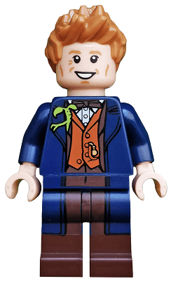 LEGO Newt Scamander Harry Potter Series 1 (Minifigure Only without Stand and Accessories) (colhp17) minifigure