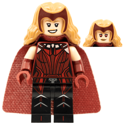 LEGO The Scarlet Witch Marvel Studios Series 1 (Minifigure Only without Stand a (colmar01) Collectible Minifigures Minifigure
