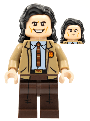 LEGO Loki Marvel Studios Series 1 (Minifigure Only without Stand and Accessorie (colmar06) Collectible Minifigures Minifigure