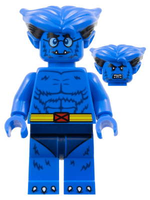 LEGO Beast Marvel Studios Series 2 (Minifigure Only without Stand and Accessori (colmar22) Collectible Minifigures Minifigure