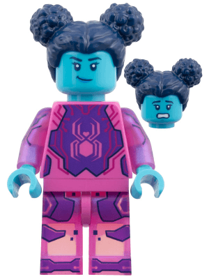 LEGO Margo Kess / Spider-Byte Spider-Man Across the Spider-Verse (Minifigure On (colspi09) Collectible Minifigures Minifigure