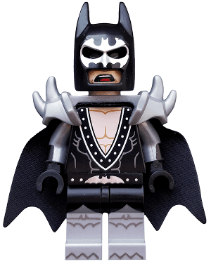 LEGO Glam Metal Batman The LEGO Batman Movie Series 1 (Minifigure Only without (coltlbm02) Collectible Minifigures Minifigure