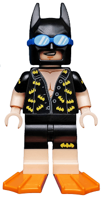 LEGO Vacation Batman The LEGO Batman Movie Series 1 (Minifigure Only without S (coltlbm05) Collectible Minifigures Minifigure